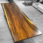 12ft Large solid wood conference table for 12-14 people in meeting space boardroom table - MOOKA FURNITURE