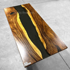 Resin Wood Dining Table - MOOKA FURNITURE