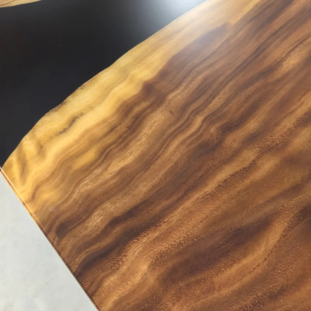 12ft Long river table for 12-14 people big dining room custom made wood bespoke table - MOOKA FURNITURE