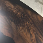 Luxury solid wood big size Oval shape dining table for 12 seats - MOOKA FURNITURE