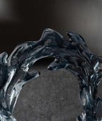 Meauzac dark crystal armchair handmade pure resin chair - MOOKA FURNITURE