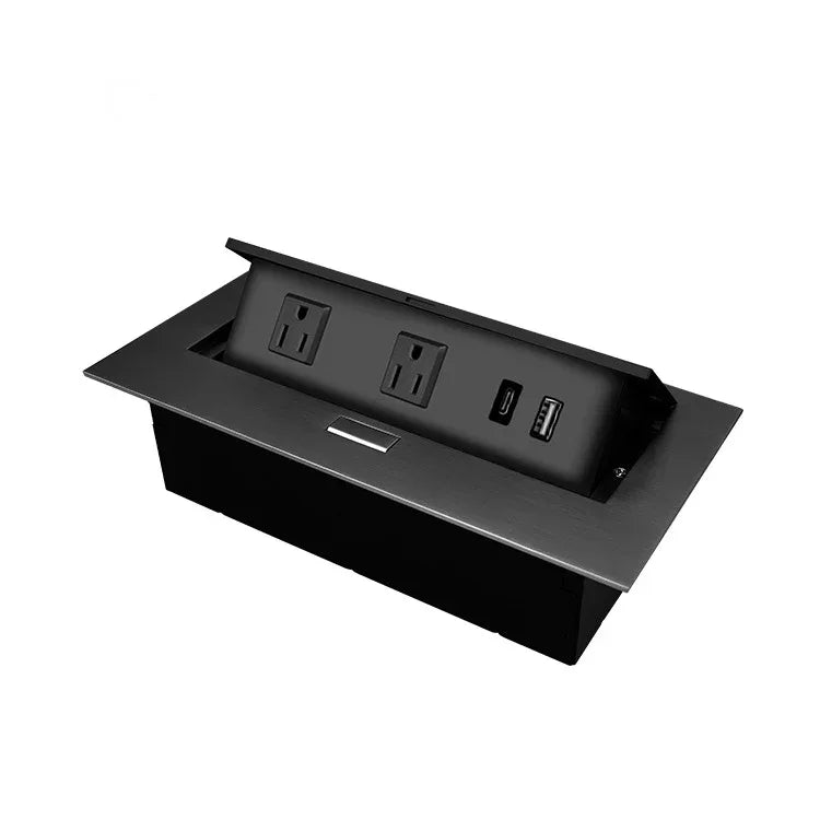 Pop Up Outlets Socket for Conference or desk - MOOKA FURNITURE