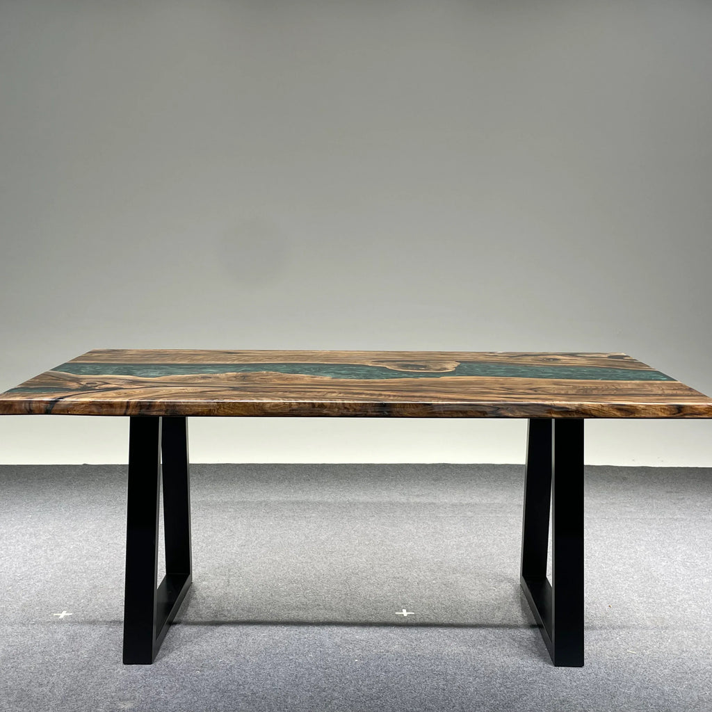 Trapezium Ladder Shape Table Legs 28" height for dining table(6-8 people) - MOOKA FURNITURE