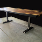 The Thea I shape wishbone table legs for table (6-8 people) - MOOKA FURNITURE