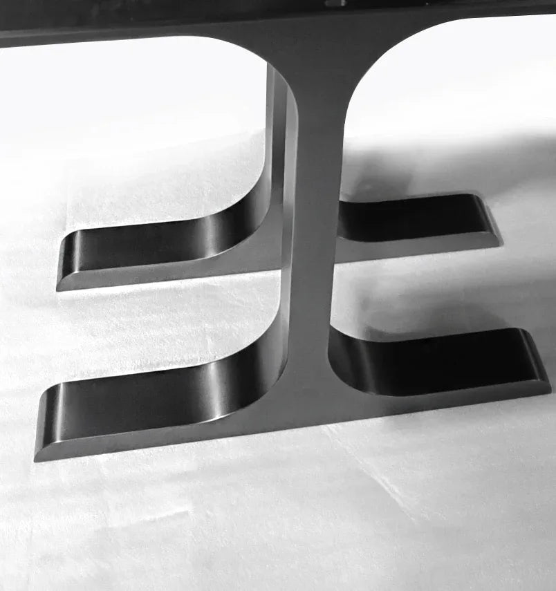 The Thea I shape wishbone table legs for table (6-8 people) - MOOKA FURNITURE