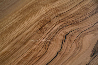 Resin Wood Dining Table - MOOKAFURNITURE