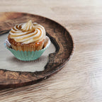 BLACK WALNUT RESIN TRAY FREE SHIPPING - MOOKA FURNITURE