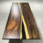 Handcrafted grand soid wood dining table for 12-14 people custom made table 12ft long