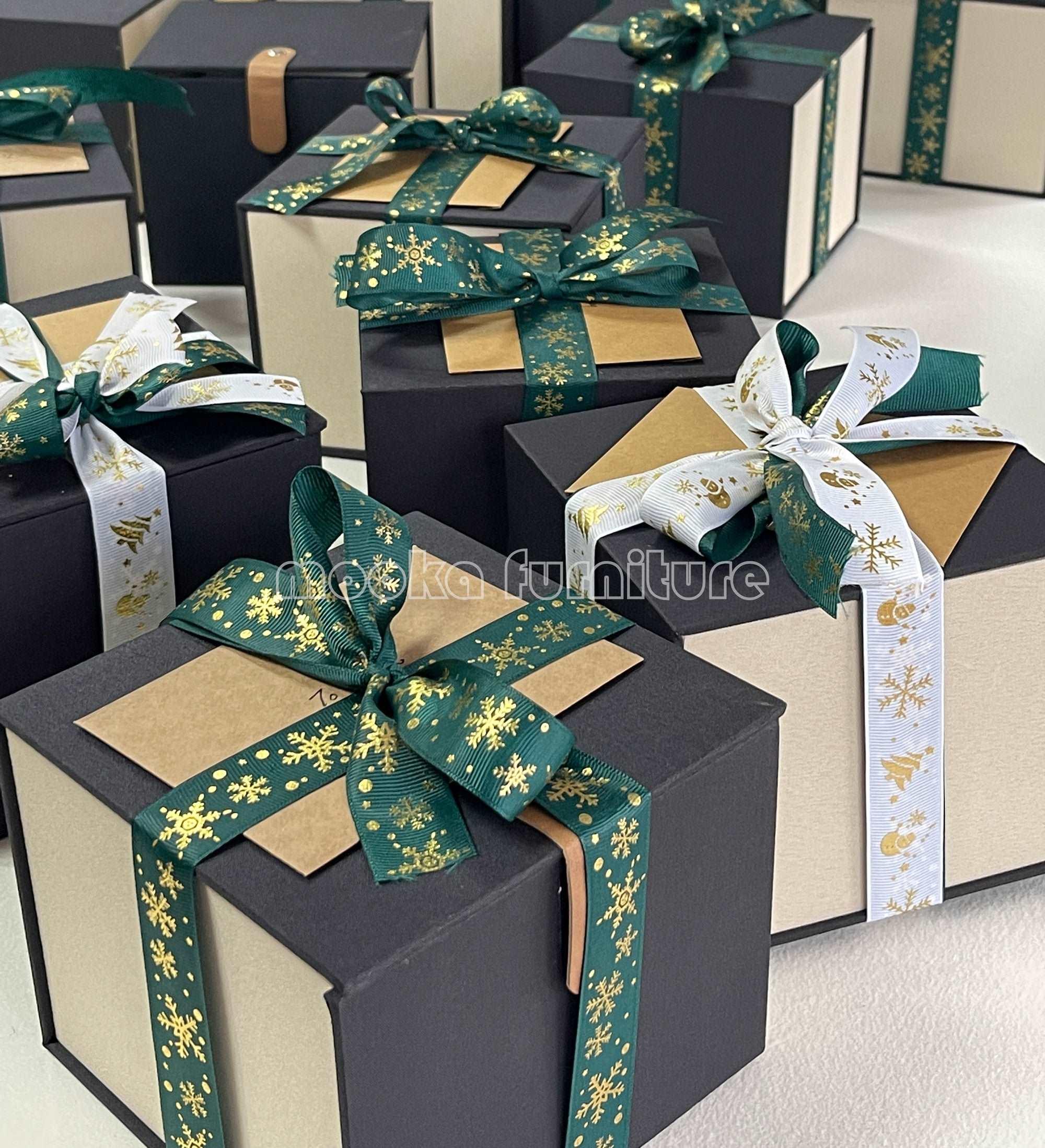 Desktop mini waterfall pool resin fountain by forest with light and glow in dark decoration home - MOOKA FURNITURE