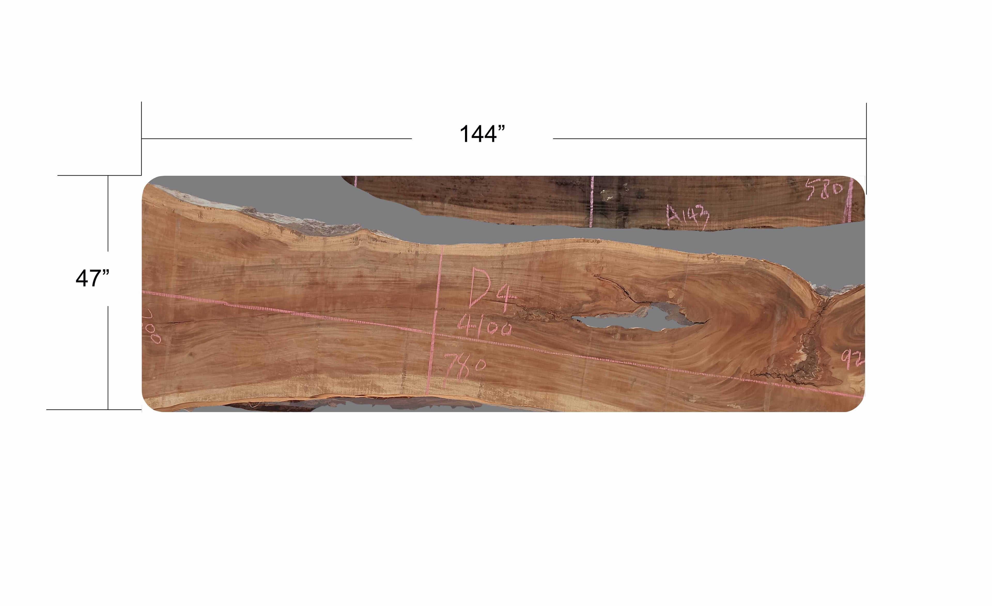 Custom made table top to Olga Aldrich