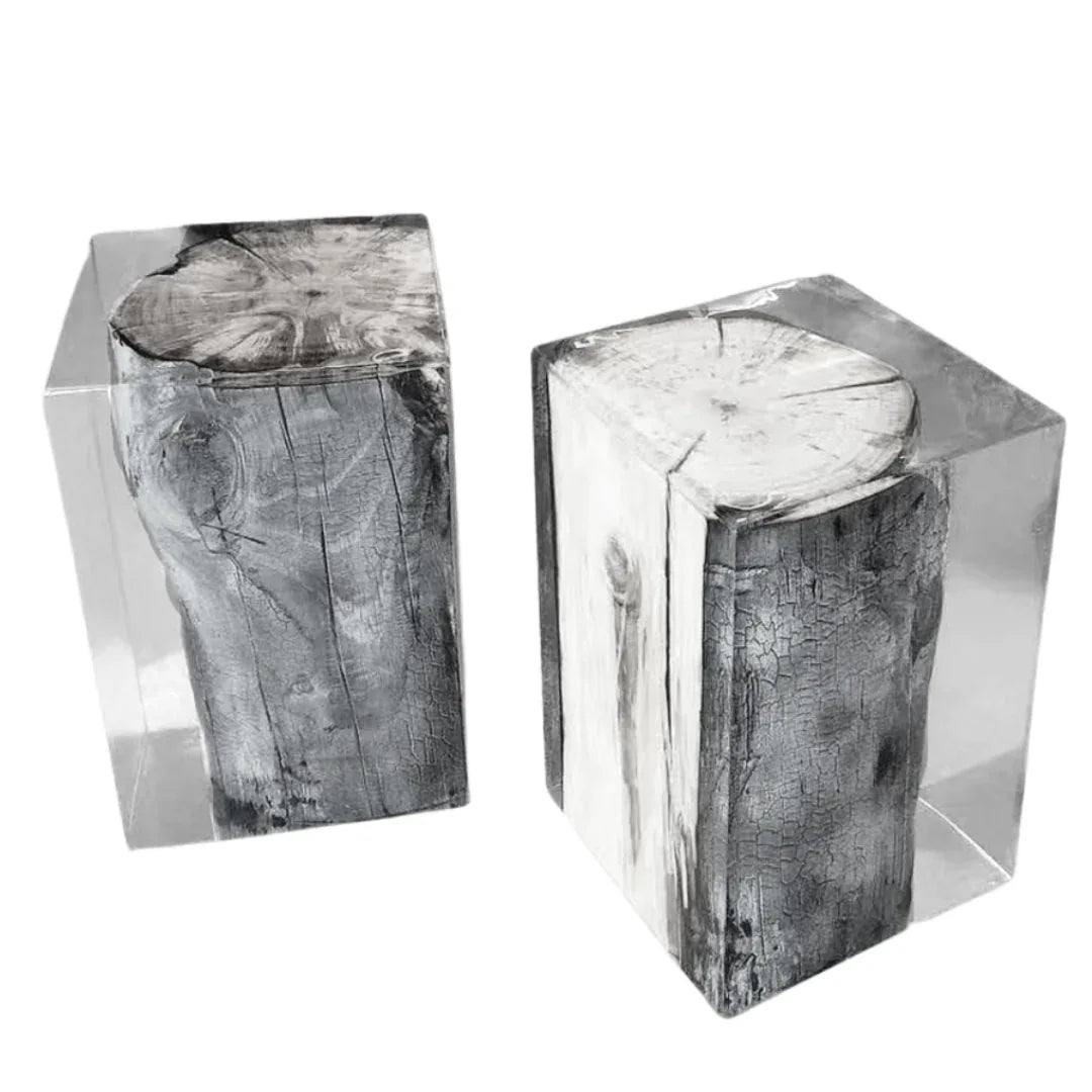 Custom made stump stool 12“ x 12” x 32" for Tracey Butler - MOOKA FURNITURE