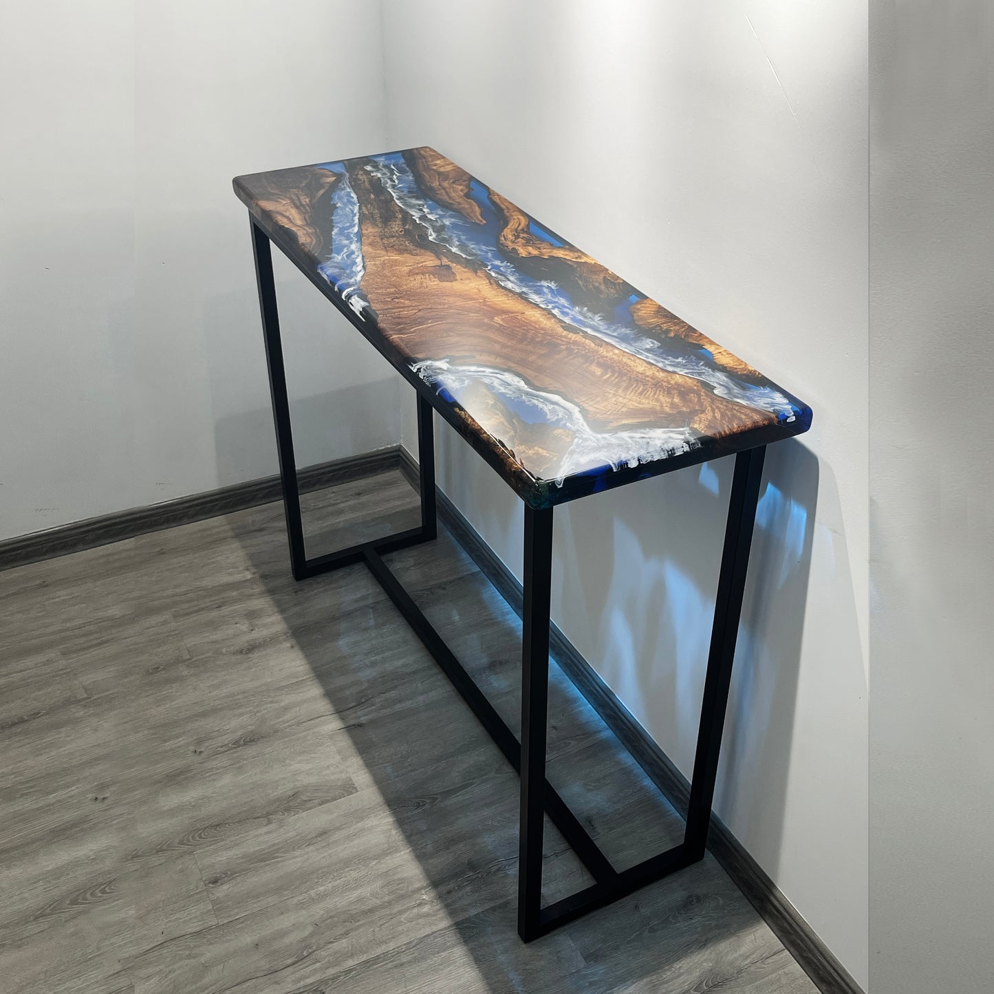 Custom made small size Breakfast Bar Table by window mini bar table