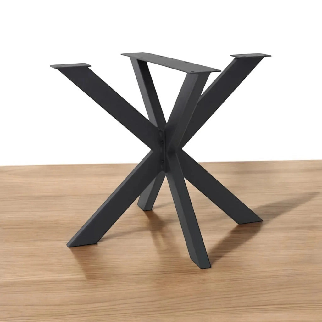 The Spider SPK Cross Table base 28" height matching to round table top for 6-8 people - MOOKA FURNITURE