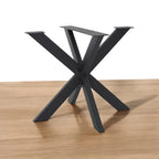 The Spider SPK Cross Table base 28" height matching to round table top for 6-8 people - MOOKA FURNITURE