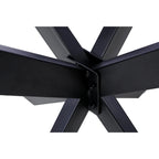 The Spider SPK Cross Table base 28" height matching to round table top for 6-8 people - MOOKA FURNITURE