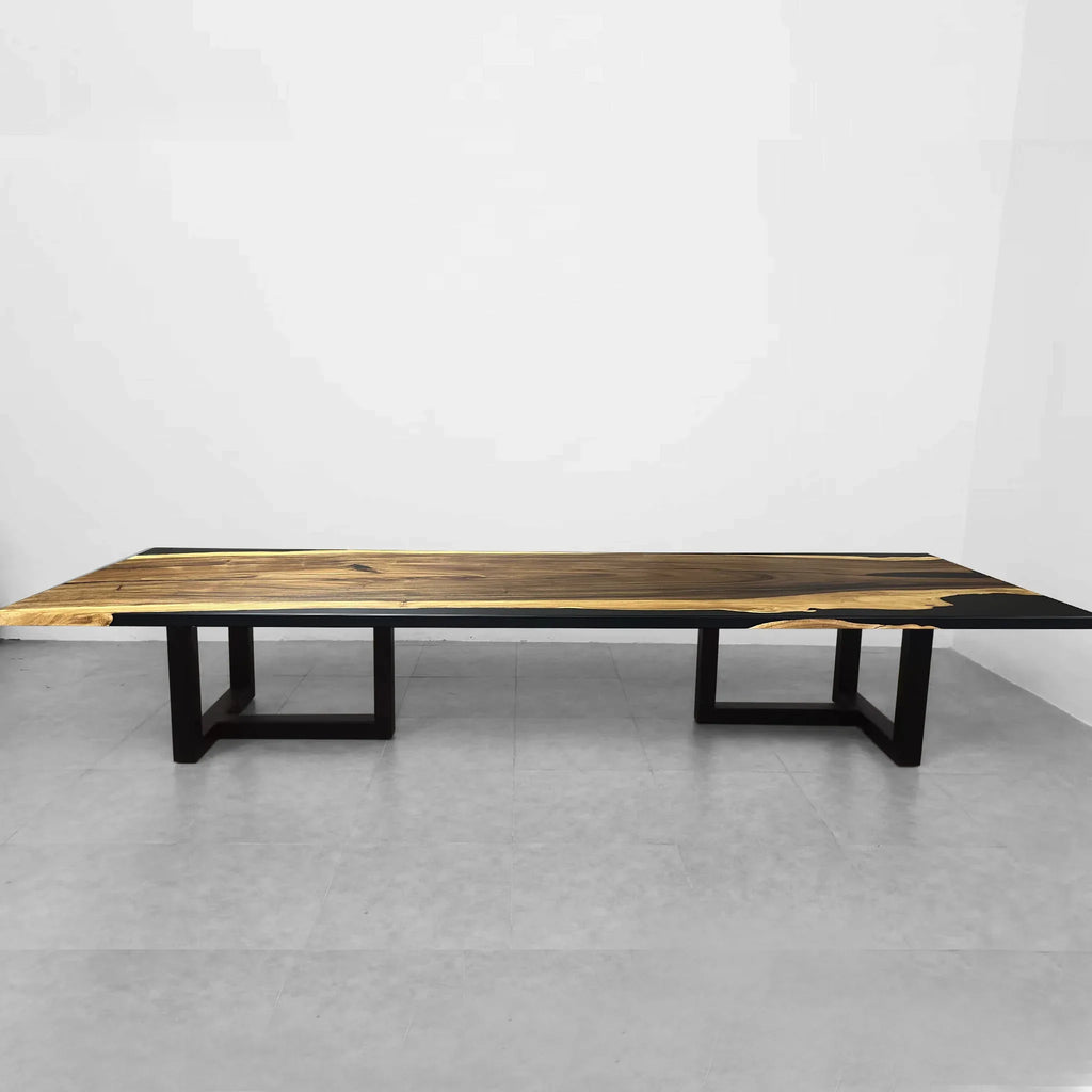 The T base 28" height matching to large table top 144" long for 14 people - MOOKA FURNITURE