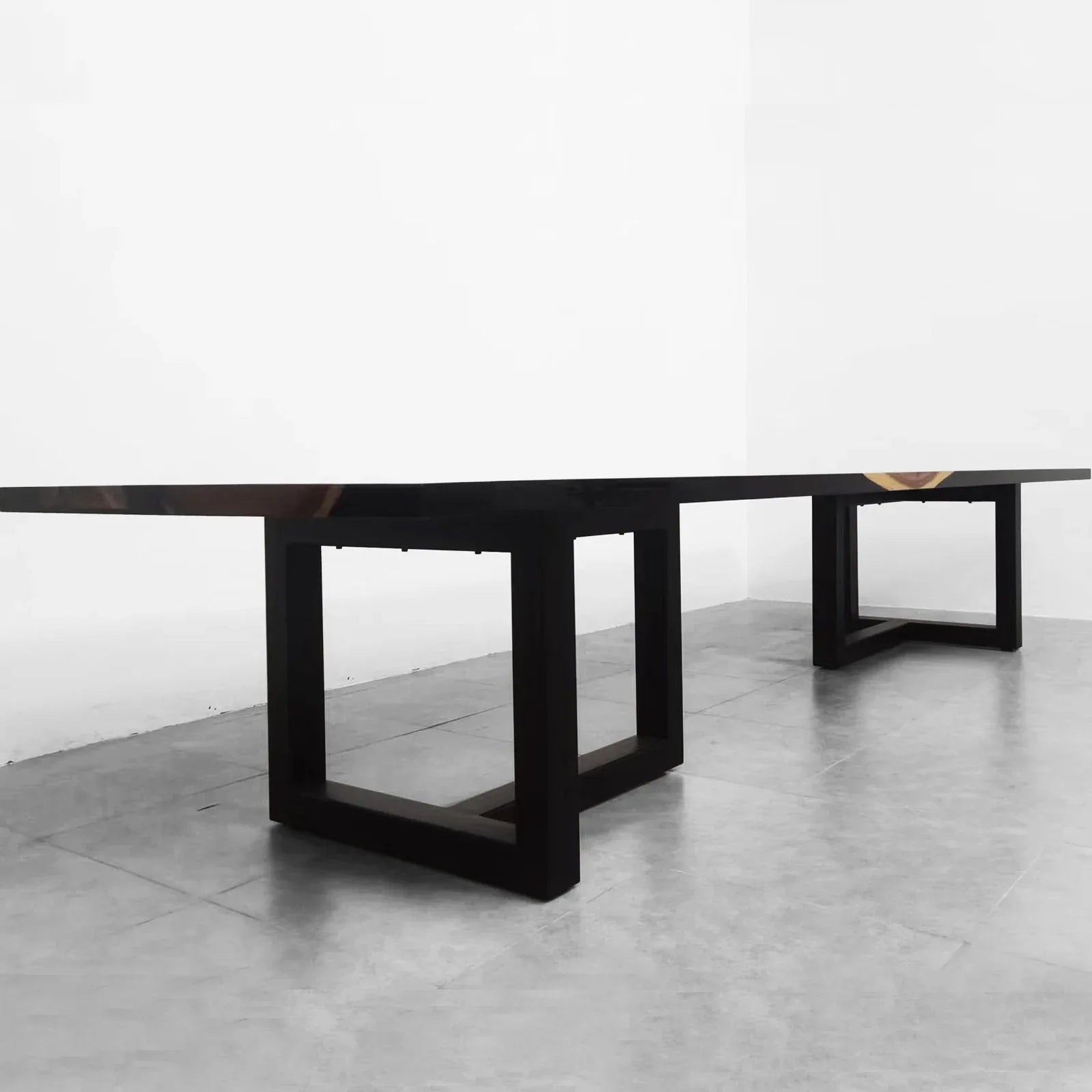 The T base 28" height matching to large table top 144" long for 14 people - MOOKA FURNITURE