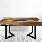 The V base 28" height matching to dining table for 6-10 people - MOOKA FURNITURE