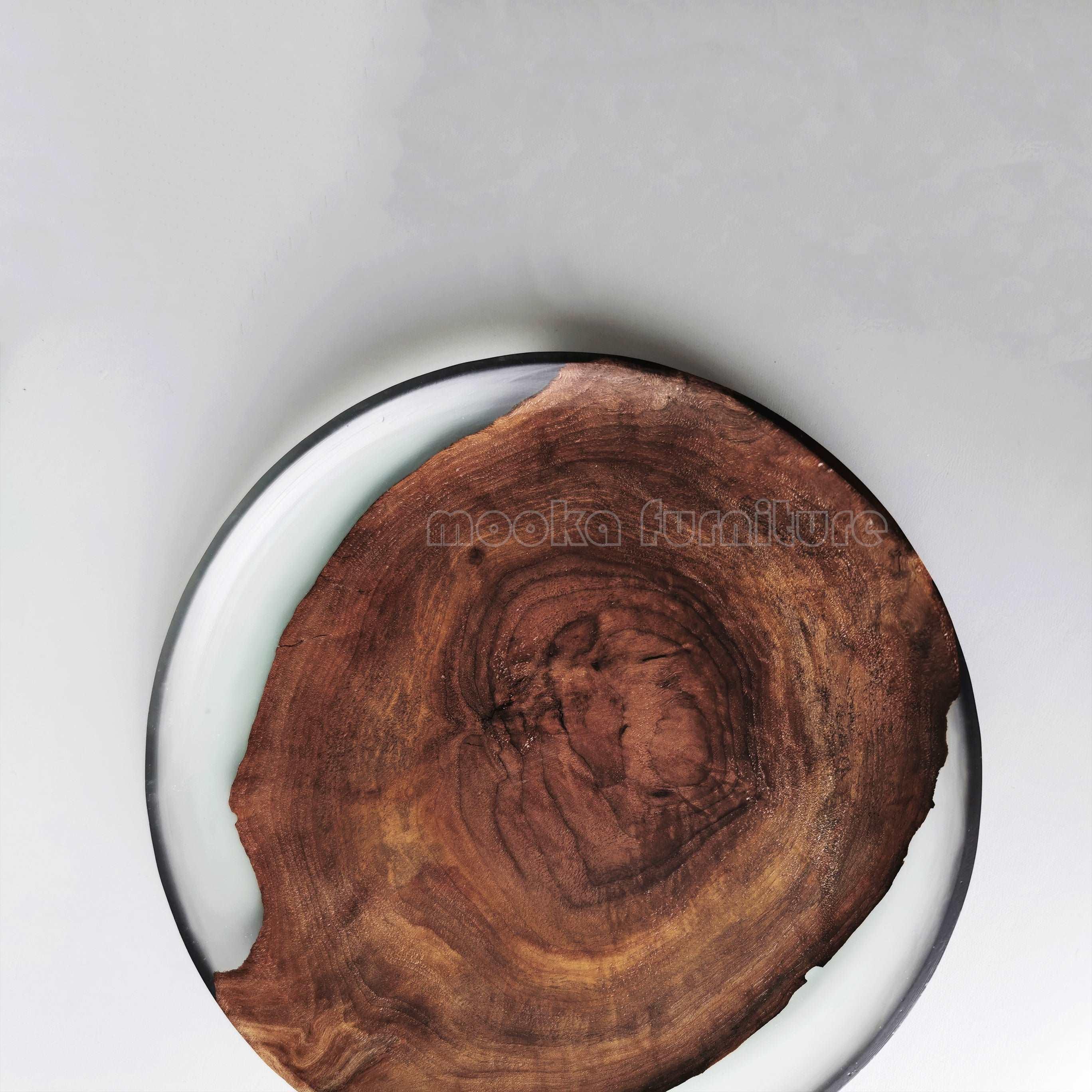 BLACK WALNUT RESIN TRAY FREE SHIPPING - MOOKA FURNITURE