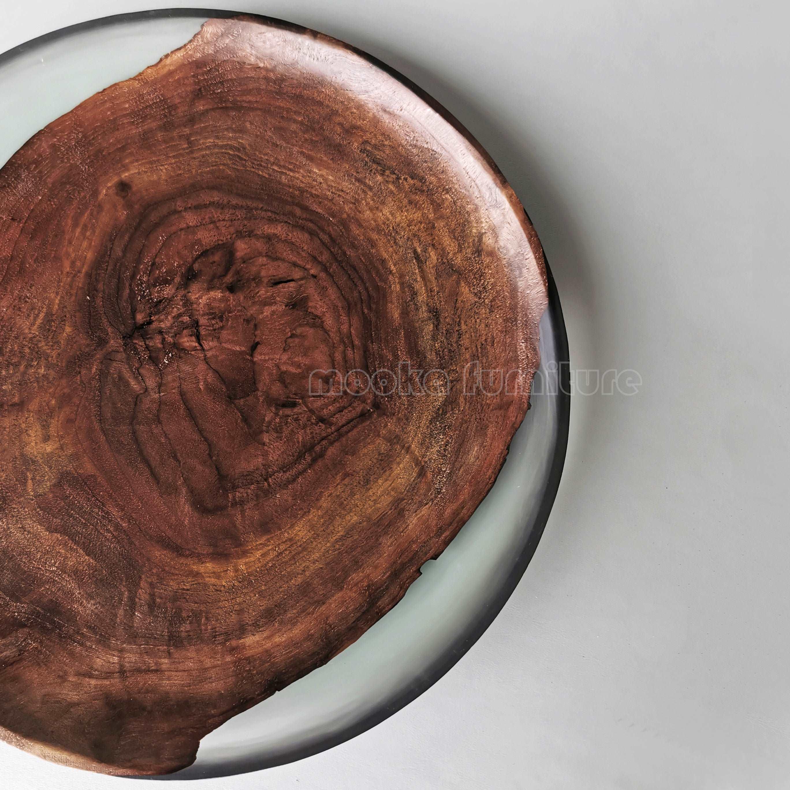 BLACK WALNUT RESIN TRAY FREE SHIPPING - MOOKA FURNITURE