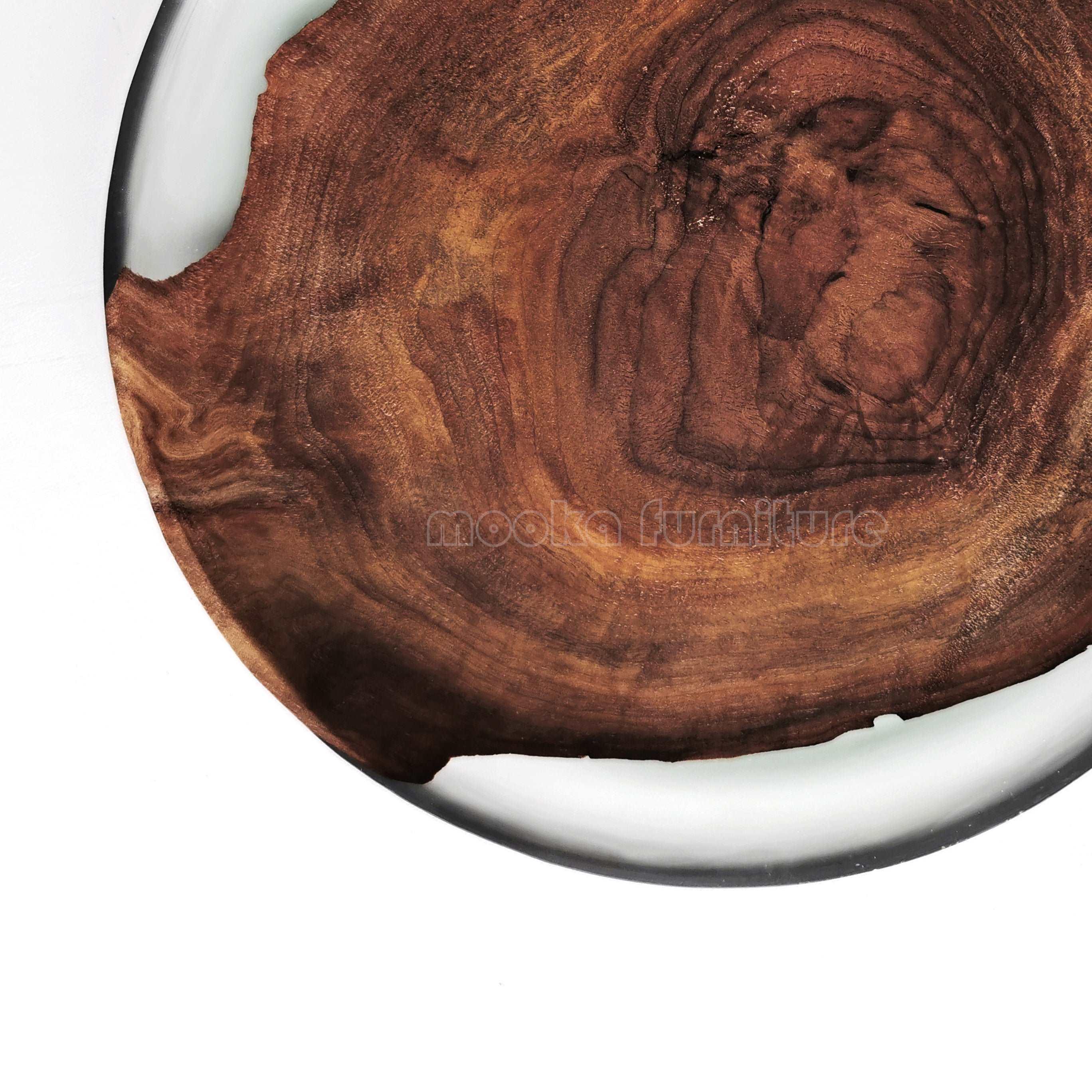 BLACK WALNUT RESIN TRAY FREE SHIPPING - MOOKA FURNITURE