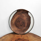 BLACK WALNUT RESIN TRAY FREE SHIPPING - MOOKA FURNITURE