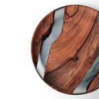 BLACK WALNUT RESIN TRAY FREE SHIPPING - MOOKA FURNITURE