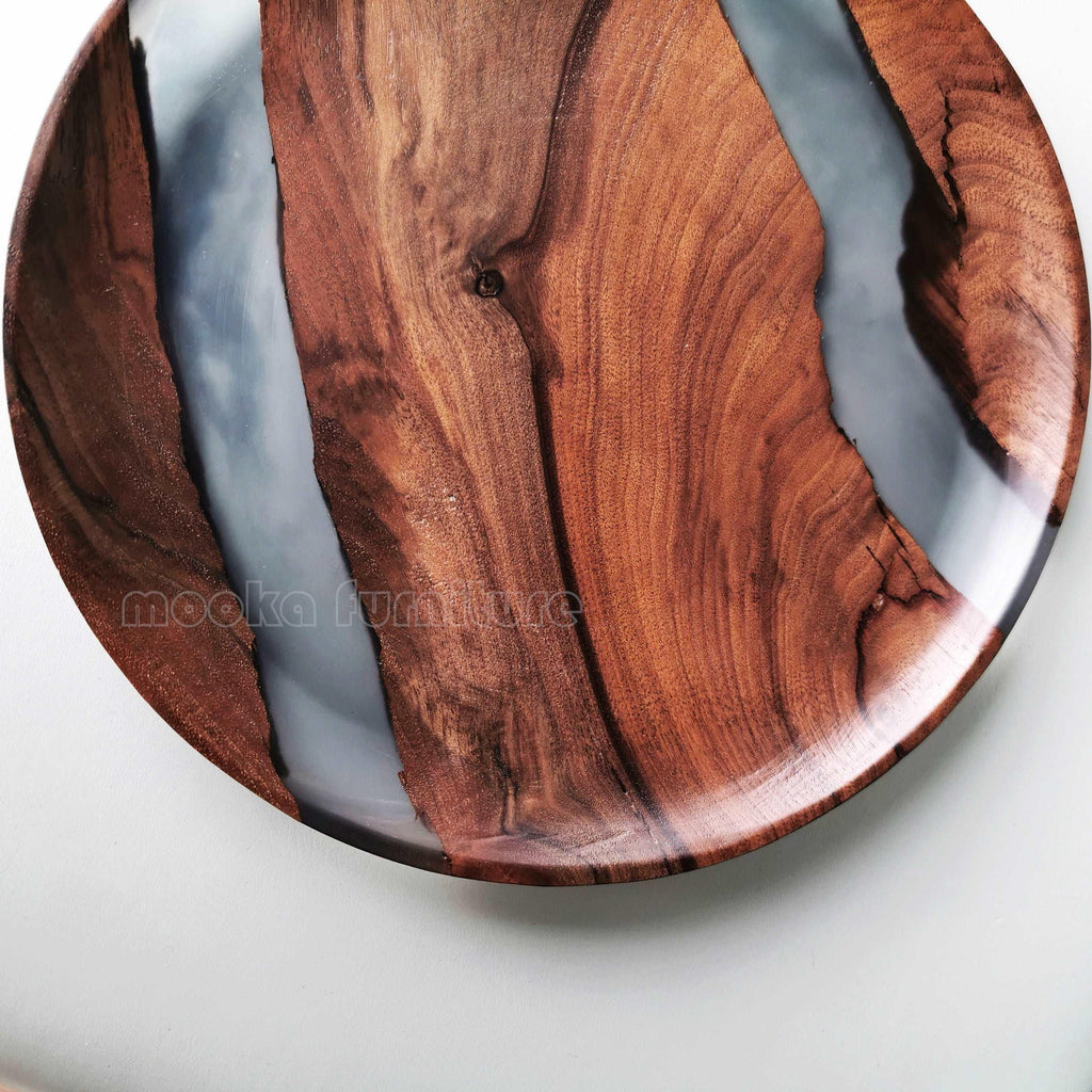 BLACK WALNUT RESIN TRAY FREE SHIPPING - MOOKA FURNITURE