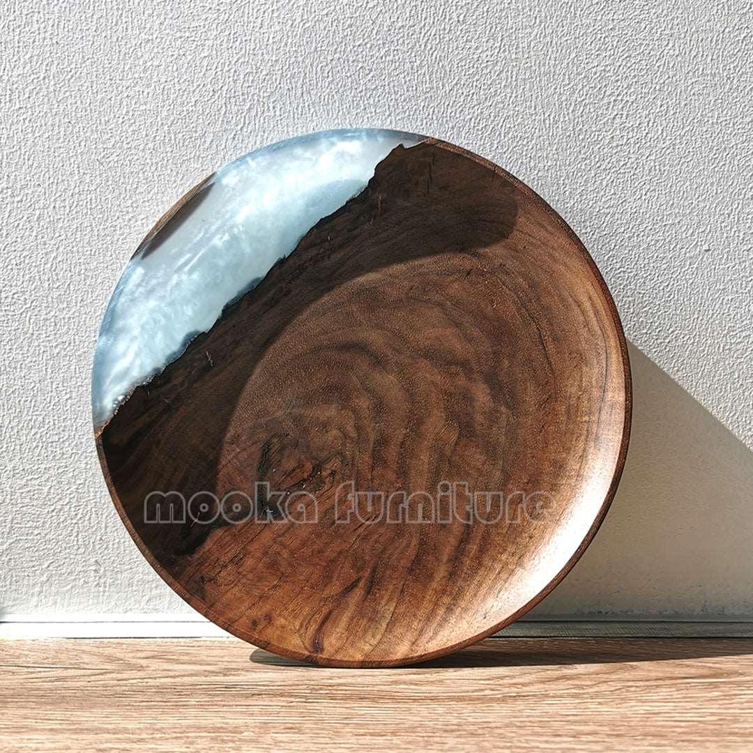 BLACK WALNUT RESIN TRAY FREE SHIPPING - MOOKA FURNITURE