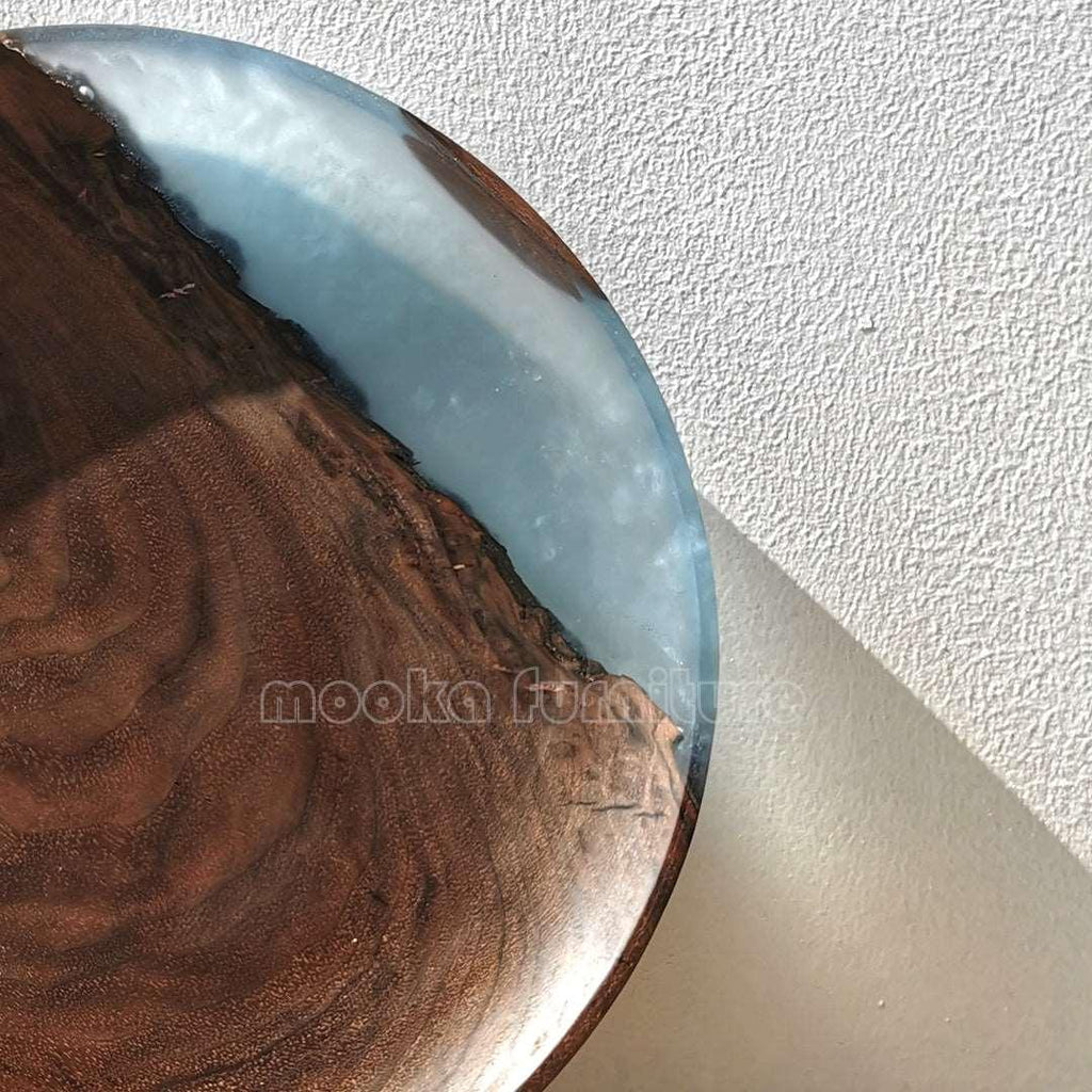 BLACK WALNUT RESIN TRAY FREE SHIPPING - MOOKA FURNITURE