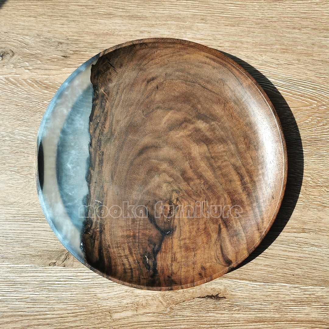 BLACK WALNUT RESIN TRAY FREE SHIPPING - MOOKA FURNITURE