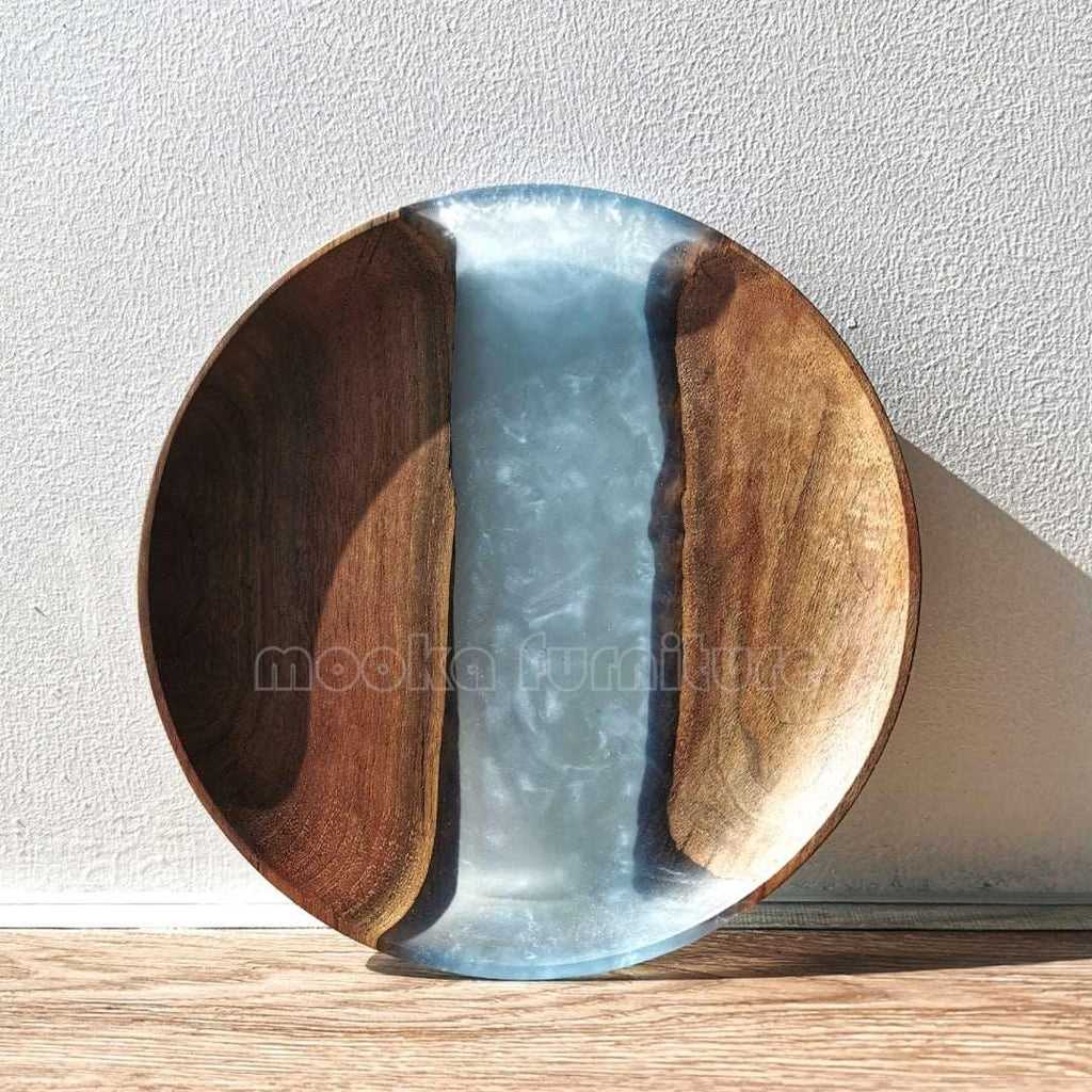 BLACK WALNUT RESIN TRAY FREE SHIPPING - MOOKA FURNITURE