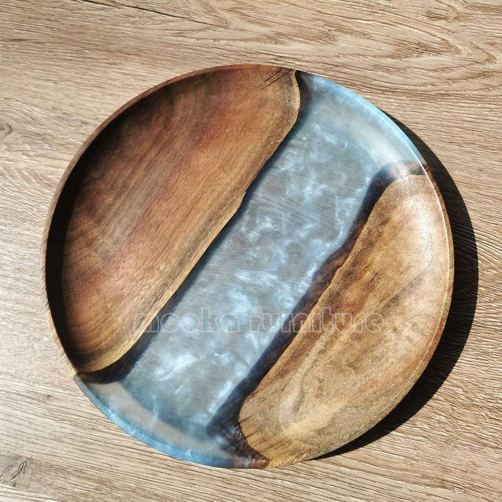 BLACK WALNUT RESIN TRAY FREE SHIPPING - MOOKA FURNITURE