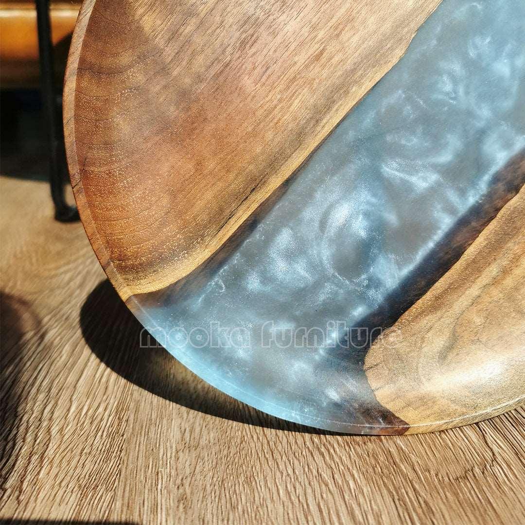 BLACK WALNUT RESIN TRAY FREE SHIPPING - MOOKA FURNITURE
