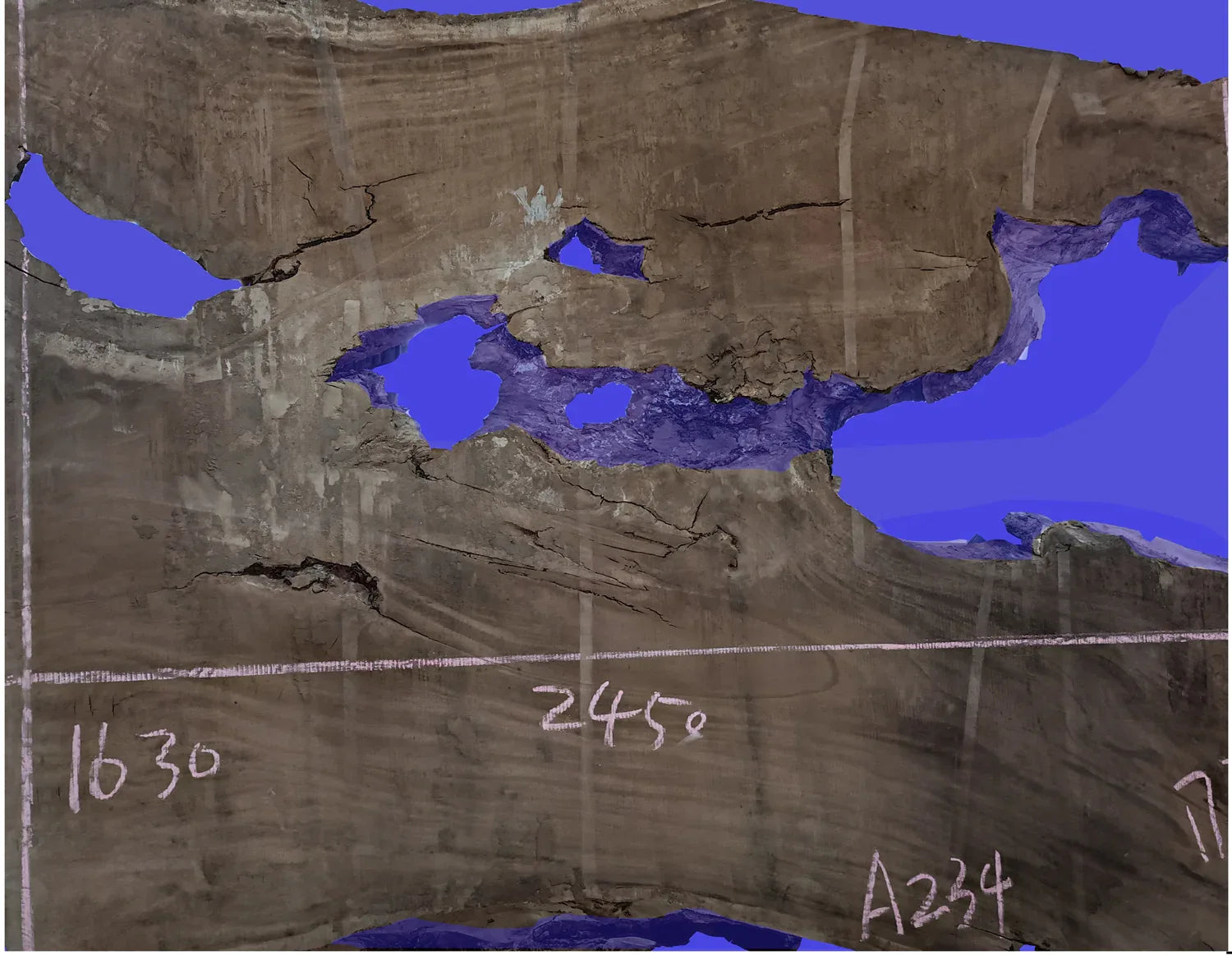 Custom made table top L 90" X W 70" X T 2" for Megan - MOOKA FURNITURE