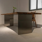 Custom made table top and legs for Muzhaffar Shaheen - MOOKA FURNITURE