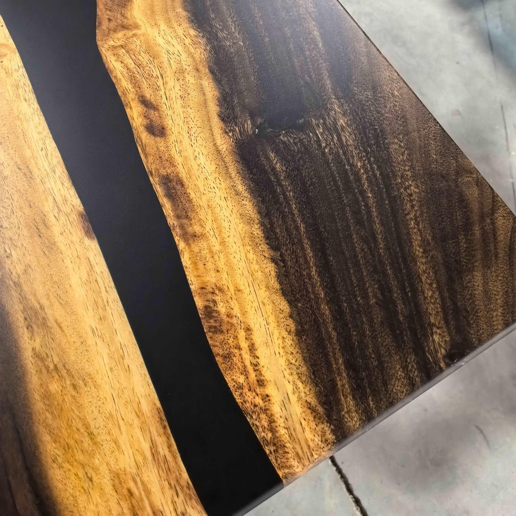 14 person conference table 144inch solid wood river table bespoke table - MOOKA FURNITURE