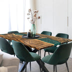 Custom made table top and legs for Muzhaffar Shaheen - MOOKA FURNITURE