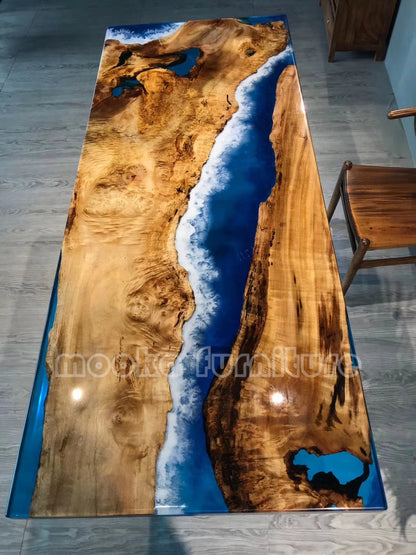 River Dining Table - MOOKAFURNITURE