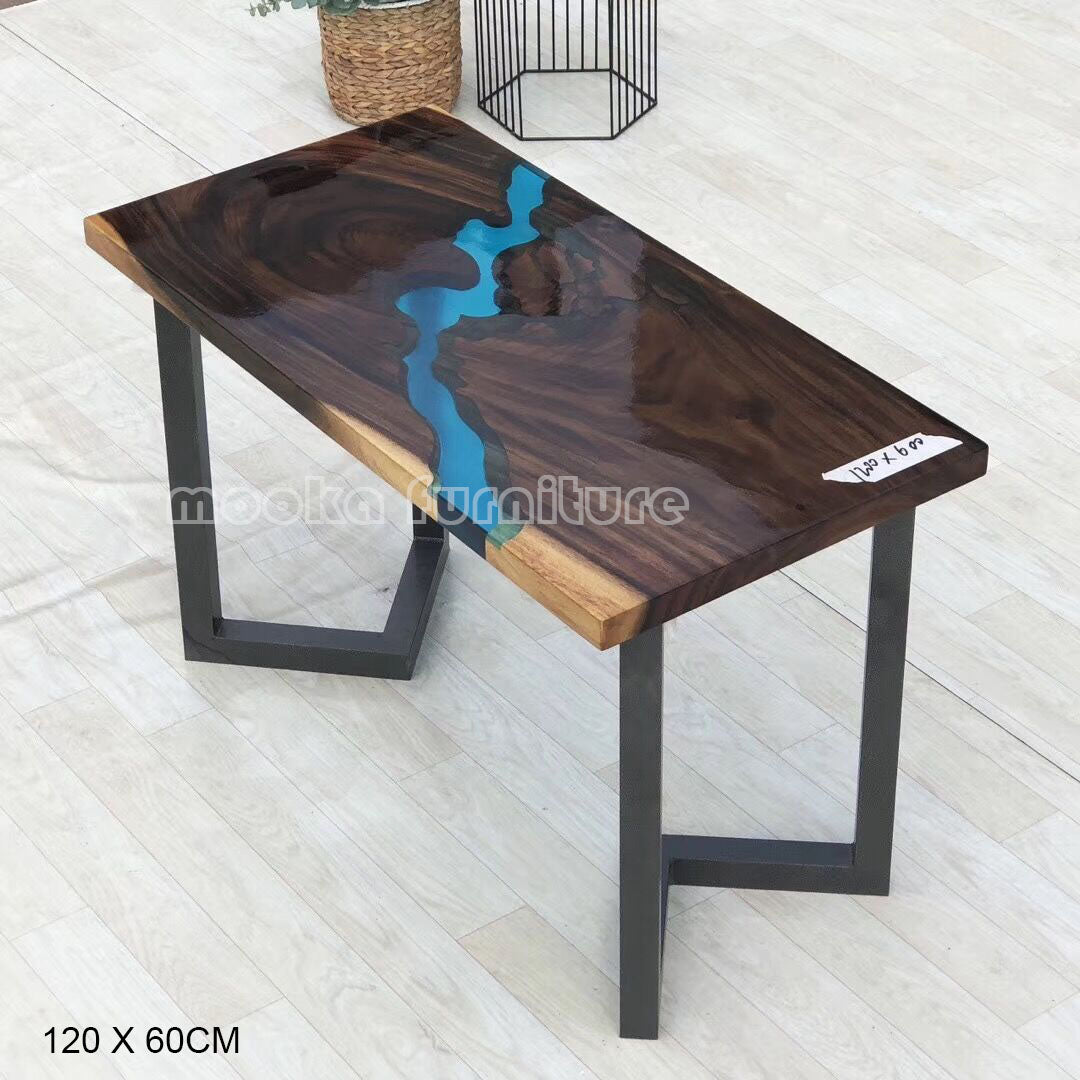 River resin table - MOOKAFURNITURE