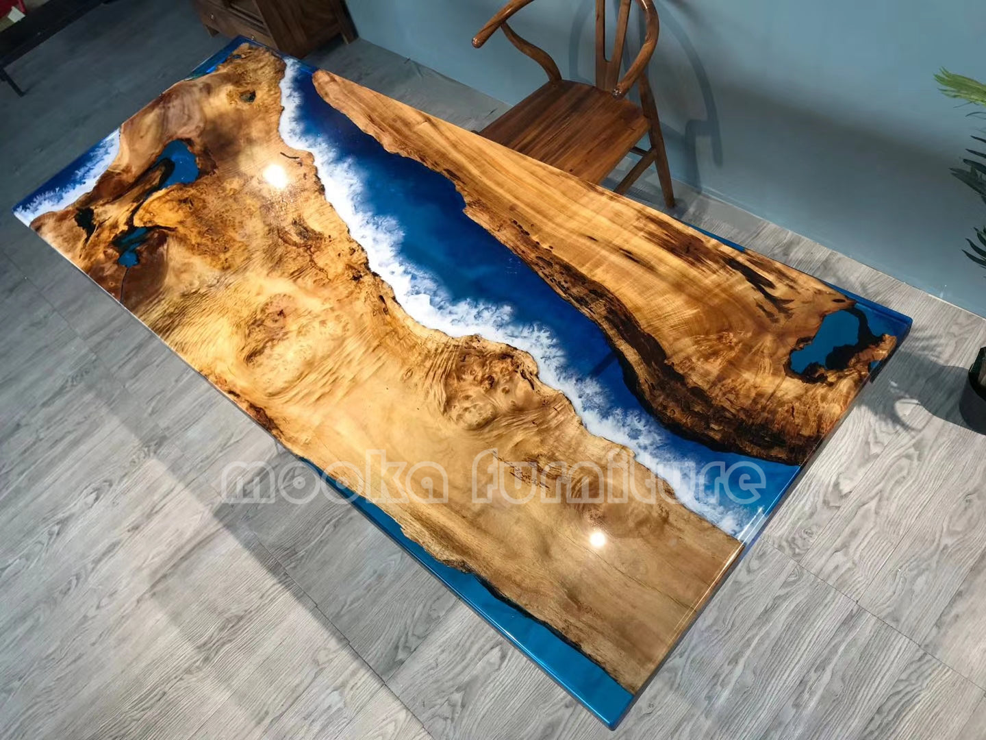 River Dining Table - MOOKAFURNITURE