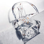 Resin Crystal Dining Chair - MOOKA FURNITURE