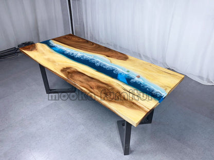 River Dining Table - MOOKAFURNITURE