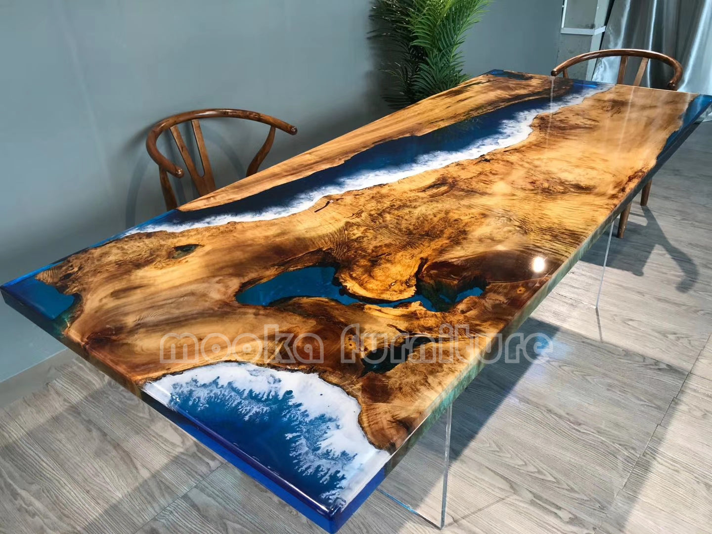 River Dining Table - MOOKAFURNITURE