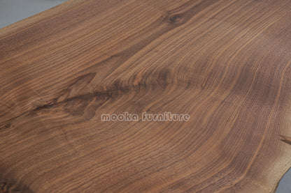 Resin Wood Dining Table - MOOKAFURNITURE