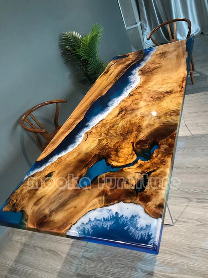 River Dining Table - MOOKAFURNITURE