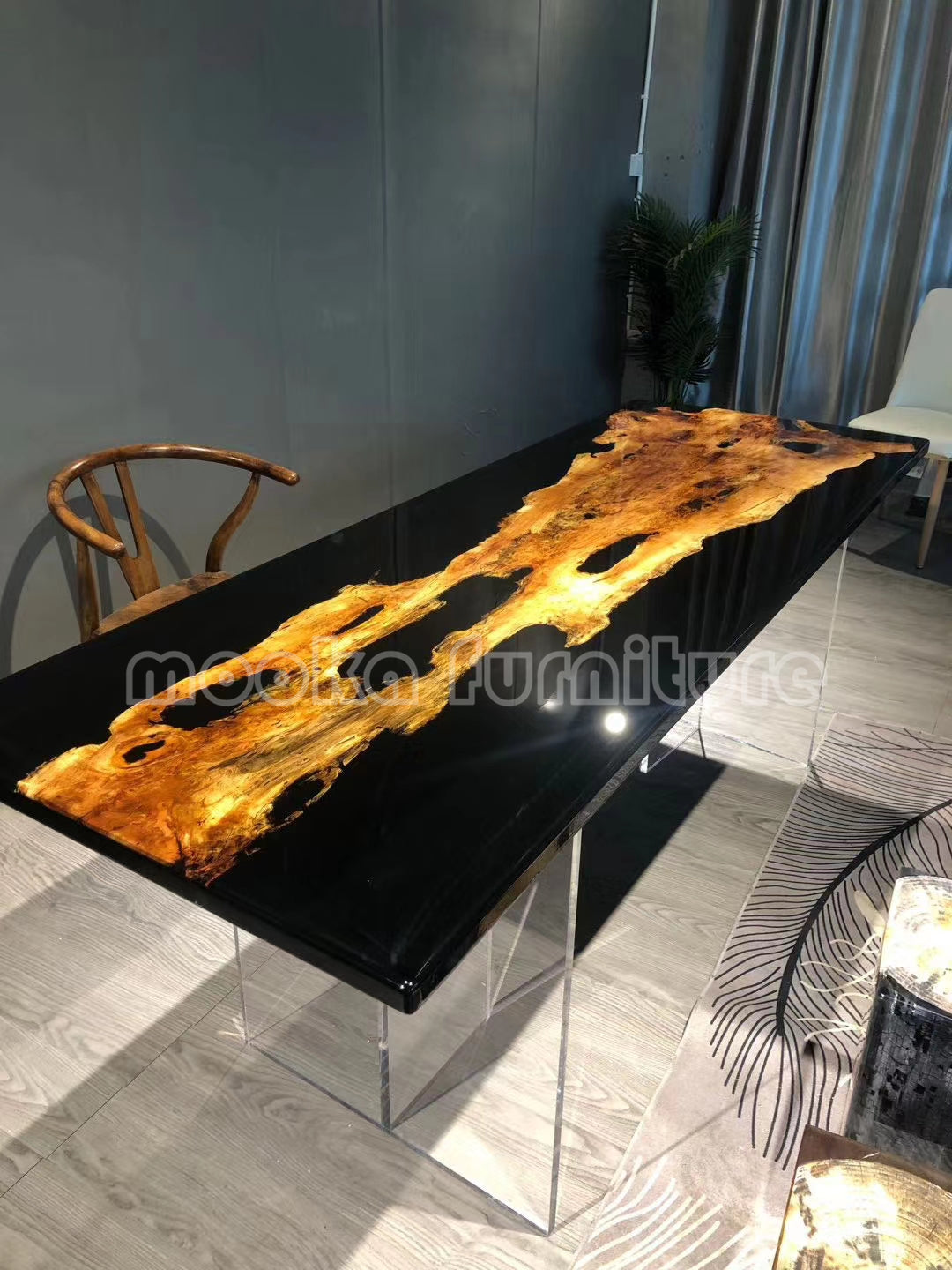 River Dining Table - MOOKAFURNITURE