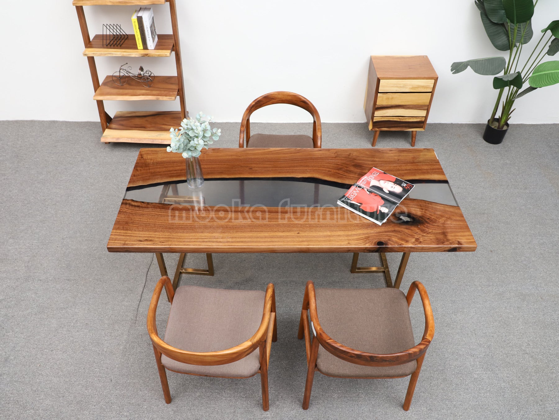 River Dining Table - MOOKAFURNITURE