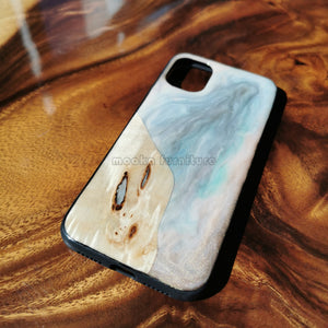 Resin Wood Mobile Phone Shell Phone case - MOOKAFURNITURE