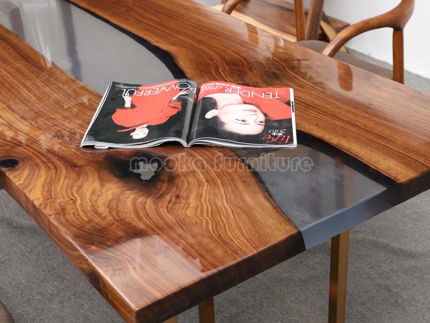 River Dining Table - MOOKAFURNITURE